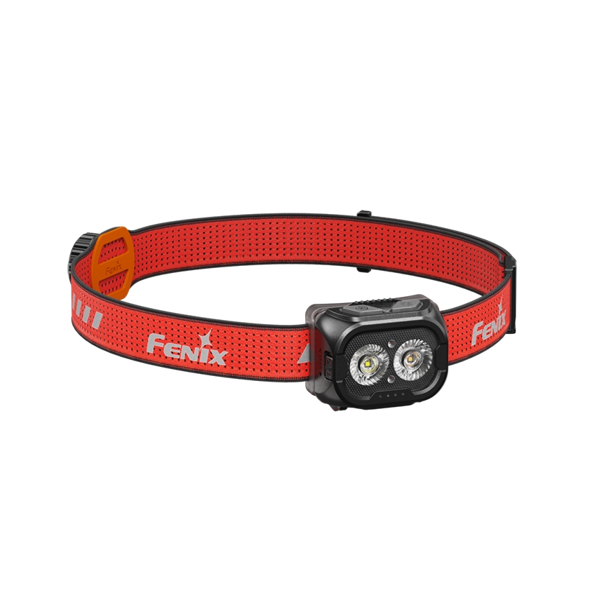 Fenix HL18RTV20BLC - Lanterna de cabeça LED com regulação LED/USB/3xAAA IP66 800 lm 160 h 1900 mAh preto/laranja