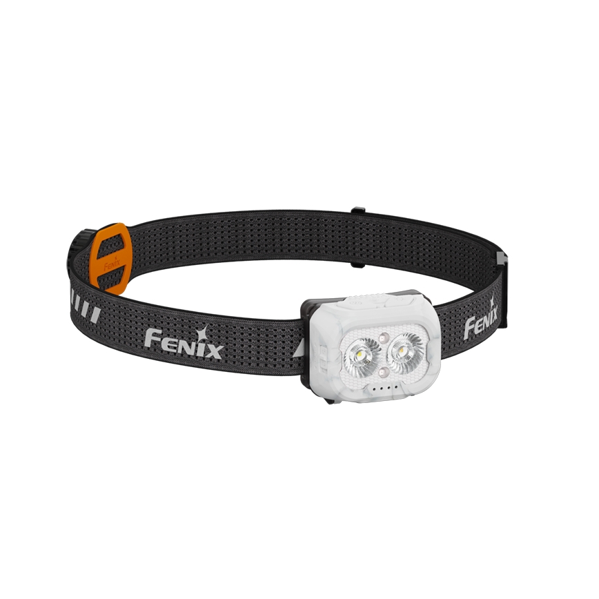 Fenix HL18RTV20WHT - LED Regulação recarregável lanterna de cabeça LED/USB IP66 800 brilhante 160 h branco/preto
