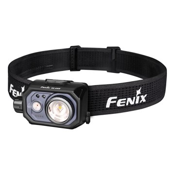 Fenix HL45R - LED Regulação recarregável focagem lanterna de cabeça LED/USB IP66 1000 brilhante 240 h preto