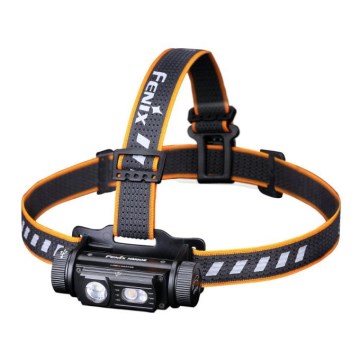 Fenix HM60R - LED Regulação rechargeable headlamp 4xLED/2xCR123A IP68 1300 lm 300 h