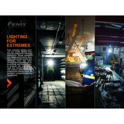 Fenix HM70R - Lanterna de cabeça recarregável LED 4xLED/1x21700 IP68 1600 brilhante 800 h 5000 mAh