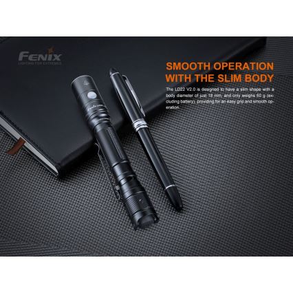 Fenix LD22V20 - Lanterna LED Recarregável LED/USB IP66 800 lm 220 hrs