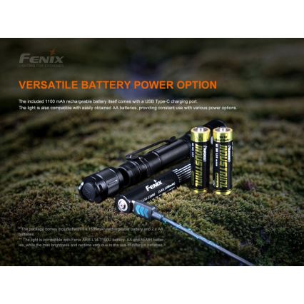 Fenix LD22V20 - Lanterna LED Recarregável LED/USB IP66 800 lm 220 hrs