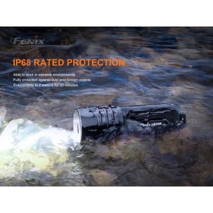 Fenix LR35R - Lanterna recarregável LED 6xLED/2x21700 IP68 10000 lm 80 hrs