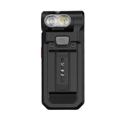 Fenix SW05RREDBLC - LED Regulação recarregável lanterna LED/USB IPX6 150 Eu 49 h preto