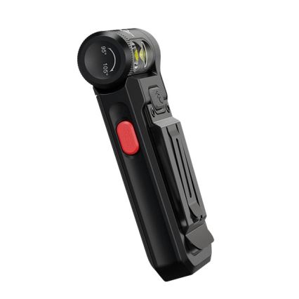 Fenix SW05RREDBLC - LED Regulação recarregável lanterna LED/USB IPX6 150 Eu 49 h preto