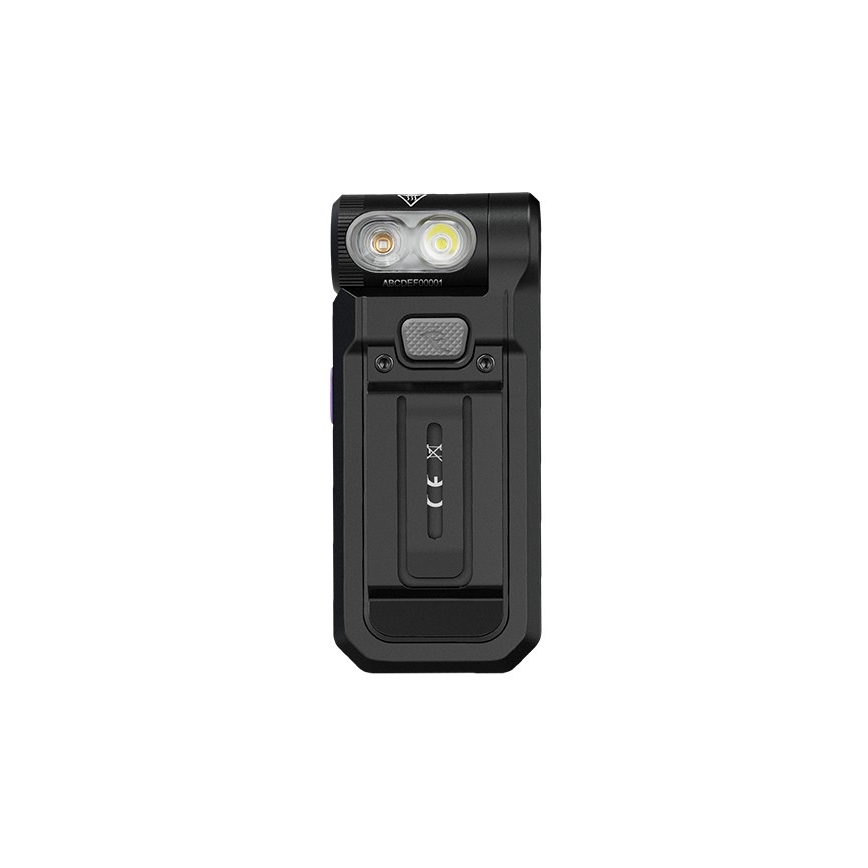 Fenix SW05RUVBLC - Lanterna LED com regulação LED/USB IPX6 150 lm 49 h 700 mAh preto