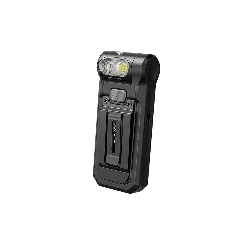 Fenix SW05RUVBLC - Lanterna LED com regulação LED/USB IPX6 150 lm 49 h 700 mAh preto