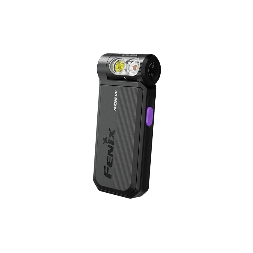 Fenix SW05RUVBLC - Lanterna LED com regulação LED/USB IPX6 150 lm 49 h 700 mAh preto
