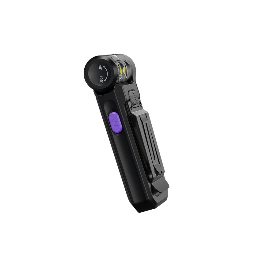Fenix SW05RUVBLC - Lanterna LED com regulação LED/USB IPX6 150 lm 49 h 700 mAh preto