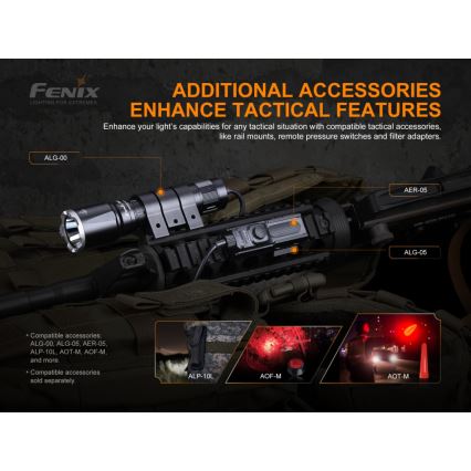 Fenix TK16V20 - Lanterna recarregável LED LED/1x21700 IP68 3100 lm 43 hrs