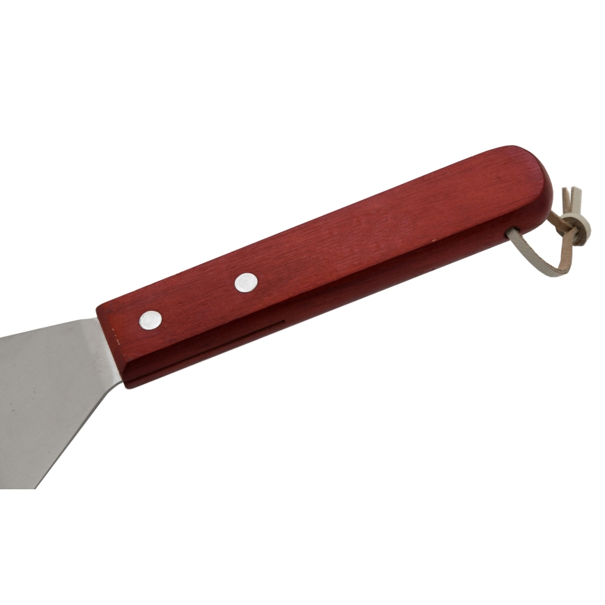 Ferramenta para grelhar e virar alimentos de aço inoxidável 39 cm