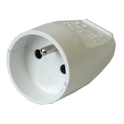 Ficha reta 230V/16A