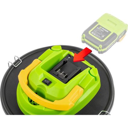 Fieldmann - Aspirador a bateria para cinzas 150W/20V