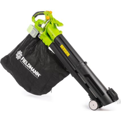 Fieldmann - Aspirador e soprador de jardim sem fios 20V