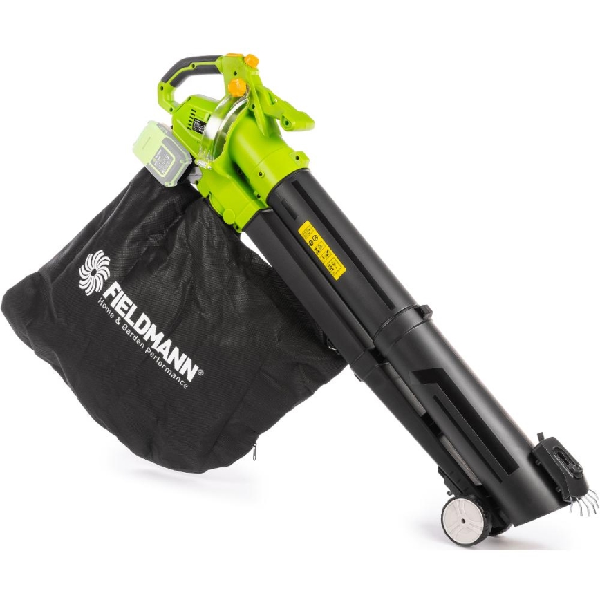 Fieldmann - Aspirador e soprador de jardim sem fios 20V
