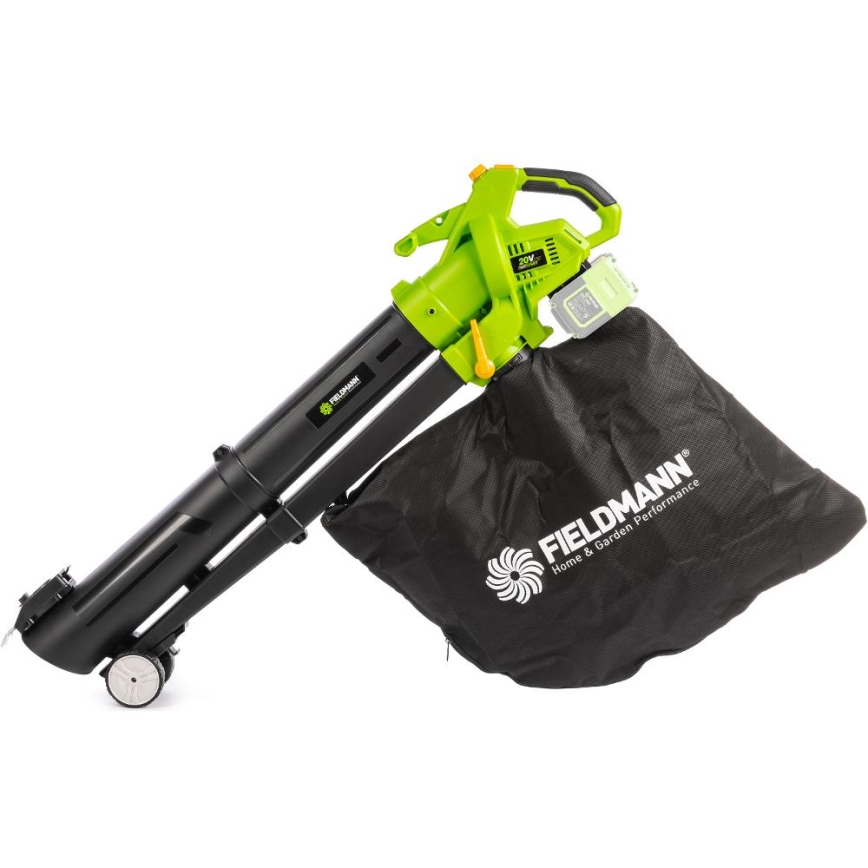 Fieldmann - Aspirador e soprador de jardim sem fios 20V
