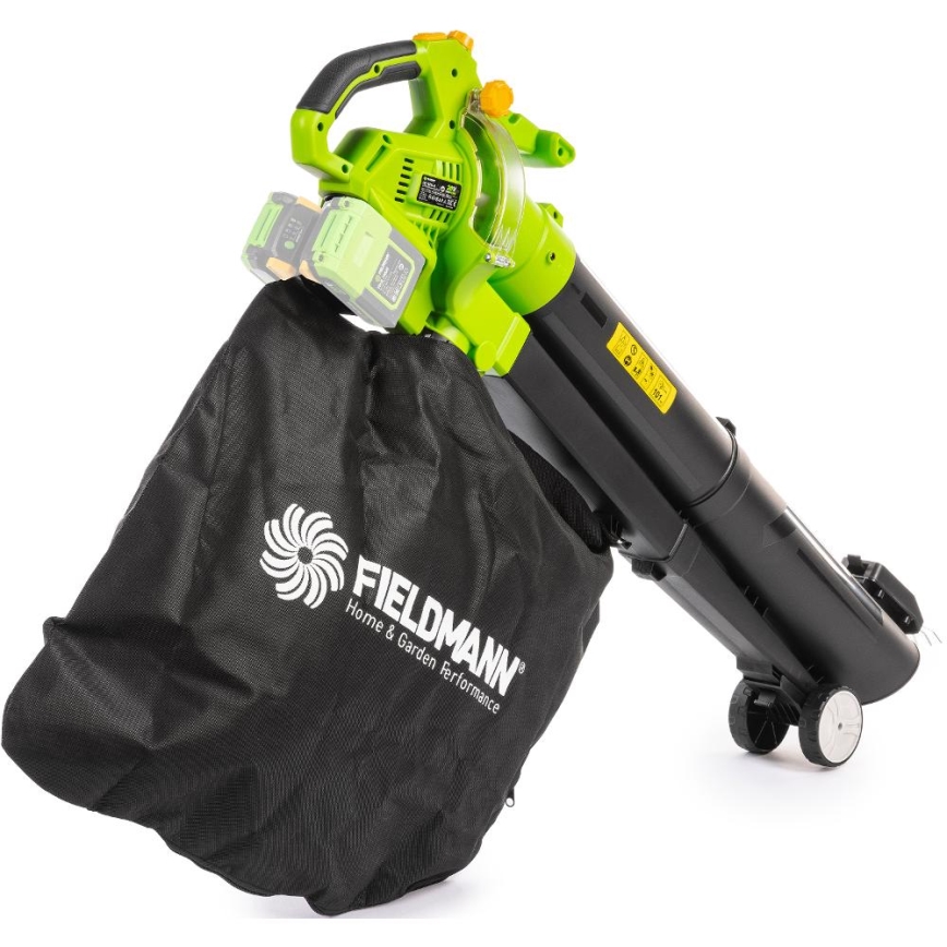 Fieldmann - Aspirador e soprador de jardim sem fios 20V