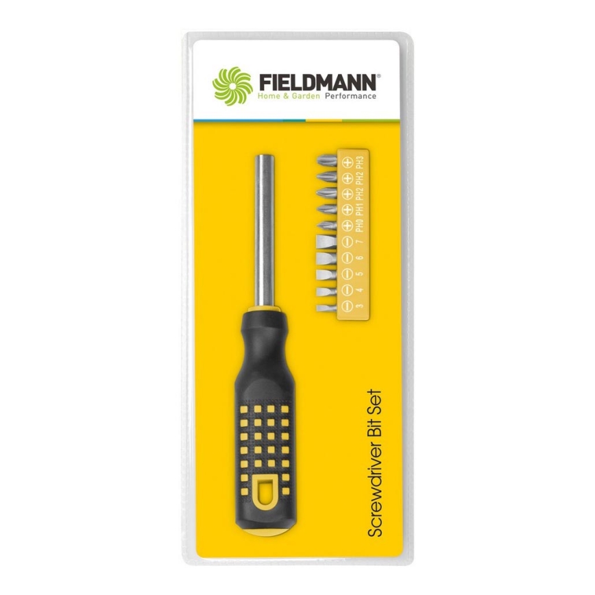 Fieldmann - Chave de fendas + bits 11 pcs