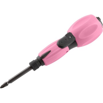 Fieldmann - Chave de fendas sem fios 3,6V 800 mAh rosa
