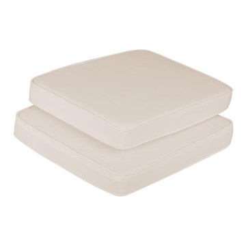 Fieldmann - Conjunto de almofadas para conjunto de varanda creme