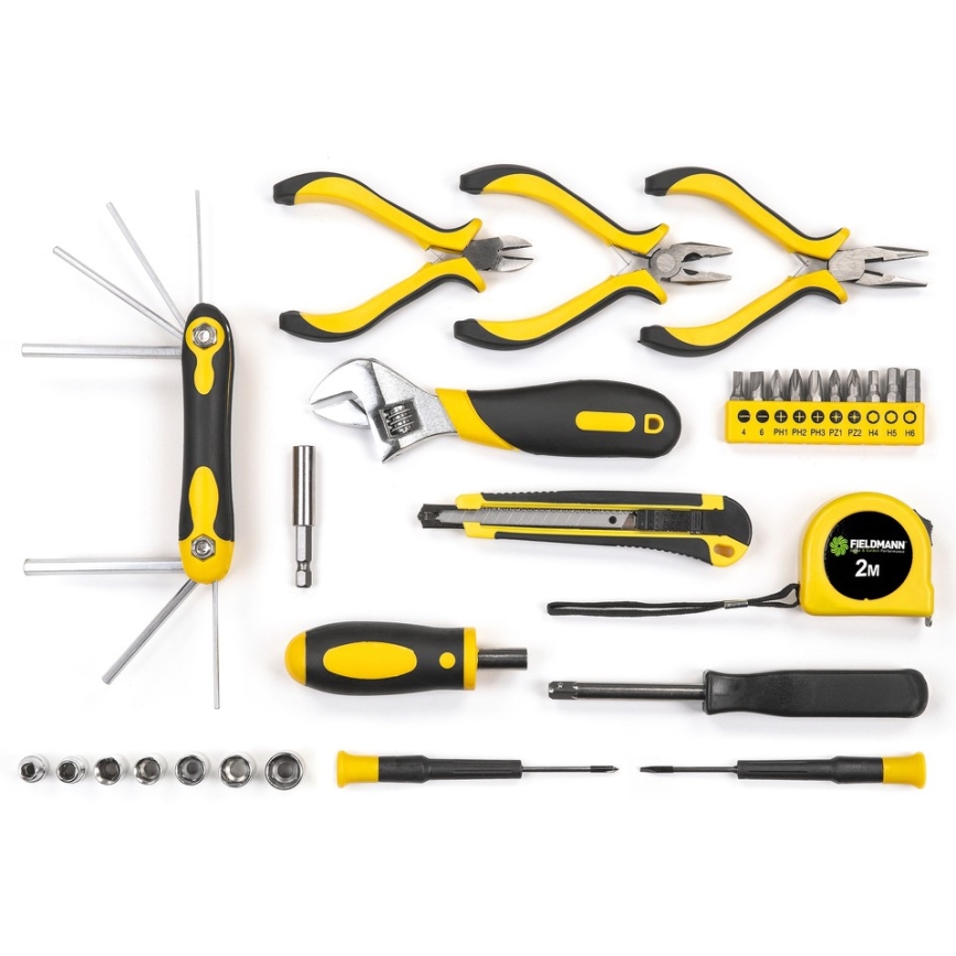 Fieldmann - Conjunto de ferramentas 36 pcs