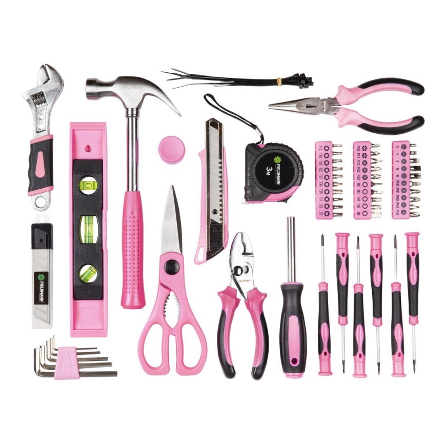 Fieldmann - Conjunto de ferramentas para mulheres 71 pcs