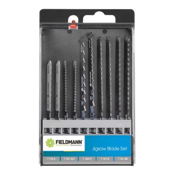 Fieldmann - Conjunto de lâminas de serra 10 pcs
