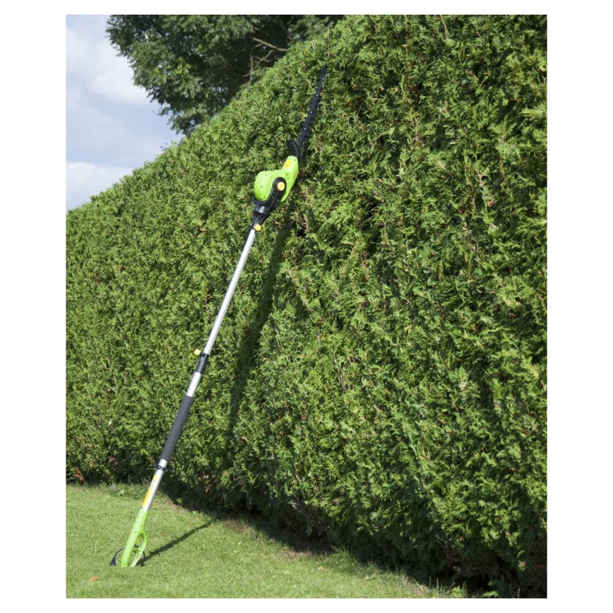 Fieldmann - Cortador de sebes telescópico 450W/230V