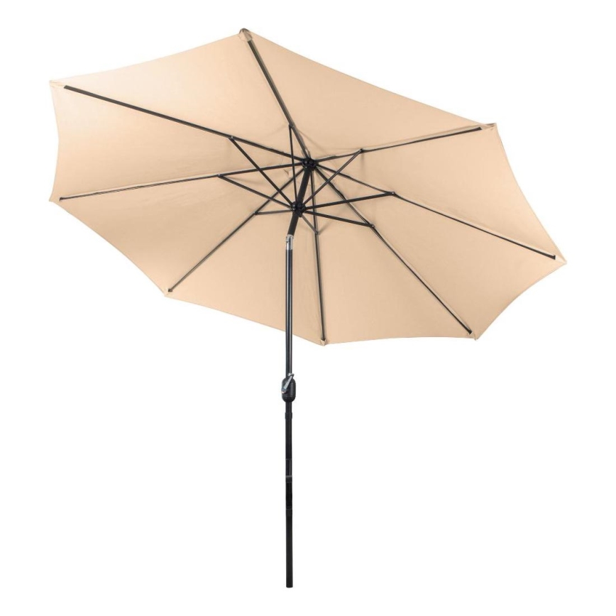 Fieldmann - Guarda-sol diâmetro 3 m creme