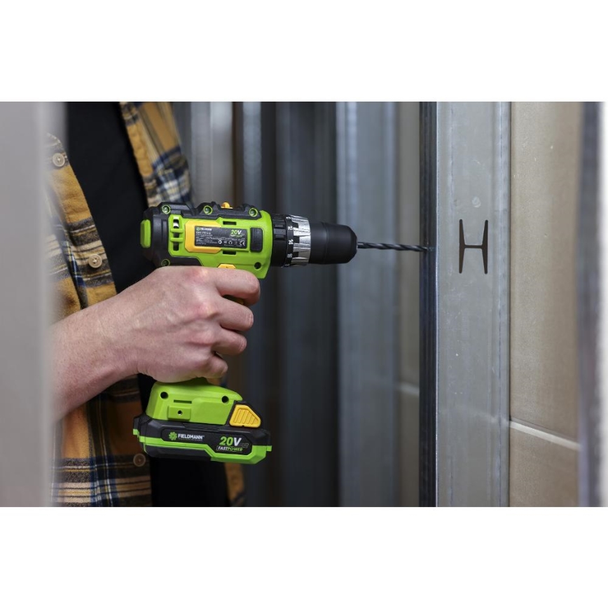 Fieldmann - Martelo perfurador sem fios 20V