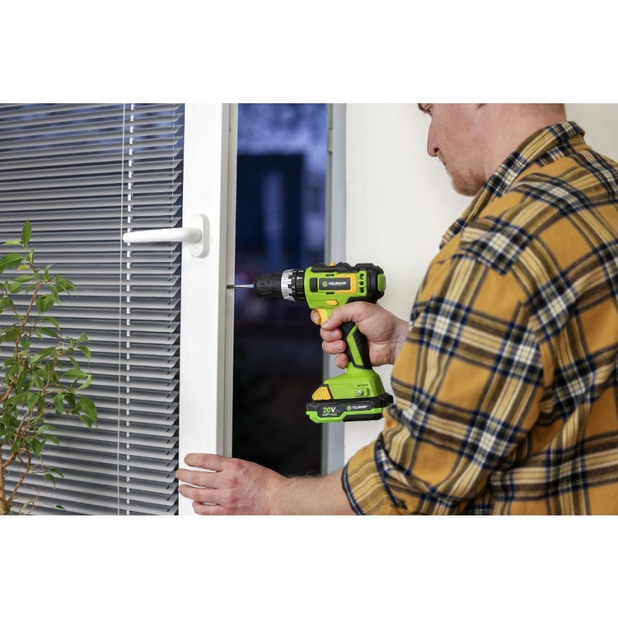 Fieldmann - Martelo perfurador sem fios 20V