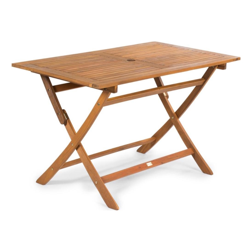 Fieldmann - Mesa de jardim dobrável 120x70 cm acácia