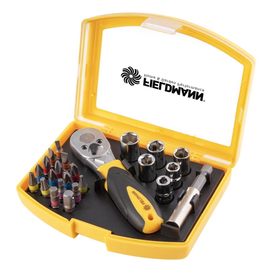 Fieldmann - Mini conjunto de ferramentas 23 pcs