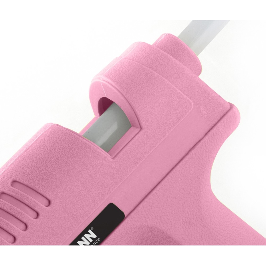 Fieldmann - Pistola de cola quente 100W/230V rosa