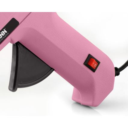 Fieldmann - Pistola de cola quente 100W/230V rosa