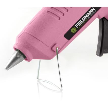 Fieldmann - Pistola de cola quente 100W/230V rosa
