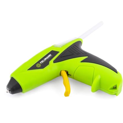 Fieldmann - Pistola de cola quente sem fios 4V 1500 mAh verde