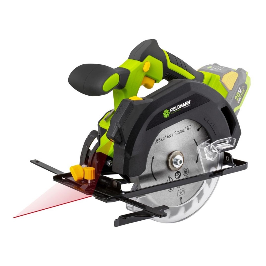 Fieldmann - Serra circular sem fios 20V