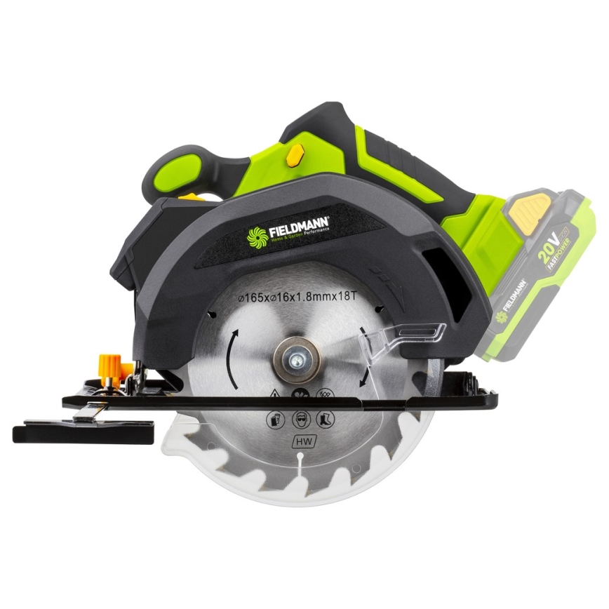 Fieldmann - Serra circular sem fios 20V