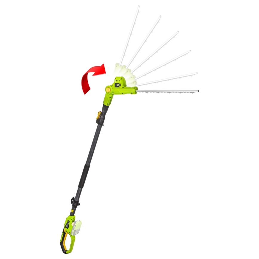 Fieldmann - Tesoura de sebe telescópica sem fios 20V