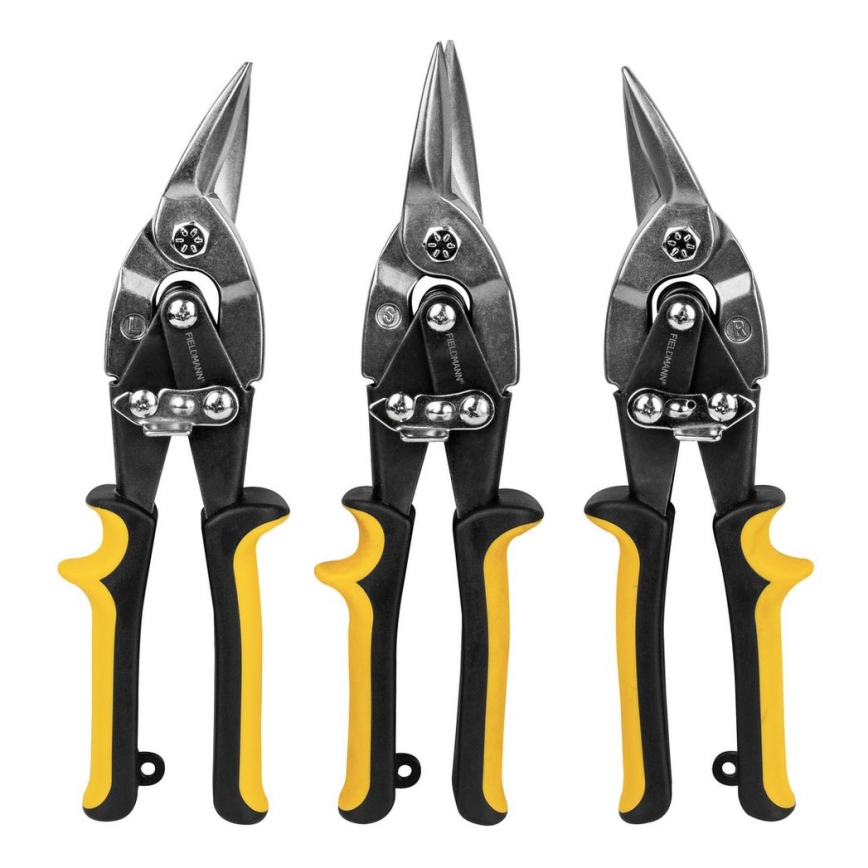 Fieldmann - Tesoura para metal 3 pcs