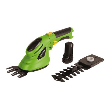 Fieldmann - Tesoura sem fio para arbustos e relva 3,6V 1300 mAh