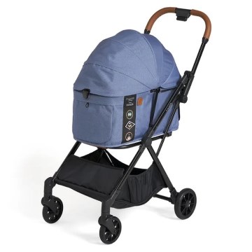 Fikago - Carrinho de passeio para cães e gatos FTG Blue Note