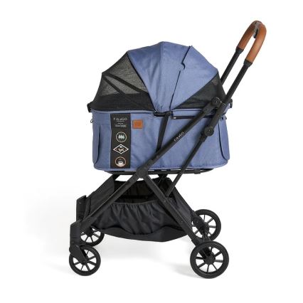 Fikago - Carrinho de passeio para cães e gatos FTG Blue Note