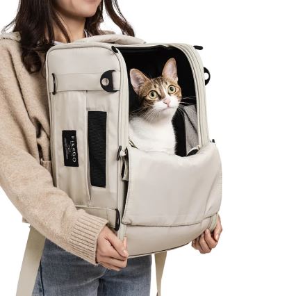 Fikago - Saco de transporte para cães e gatos TRUFFLE Artic Flower