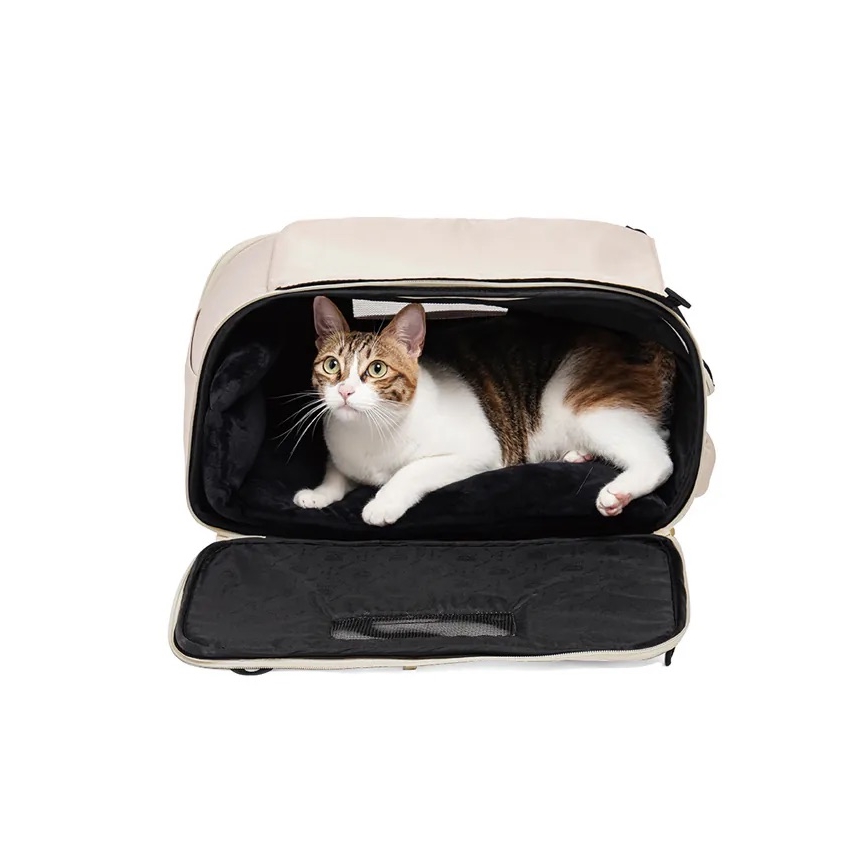 Fikago - Saco de transporte para cães e gatos TRUFFLE Artic Flower