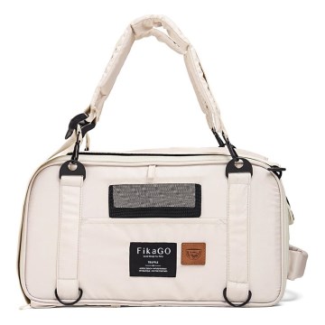 Fikago - Saco de transporte para cães e gatos TRUFFLE Creamy Cloud