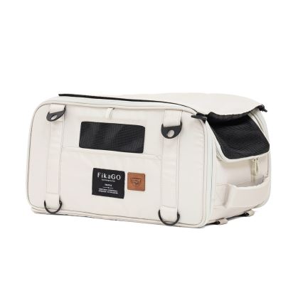 Fikago - Saco de transporte para cães e gatos TRUFFLE Creamy Cloud