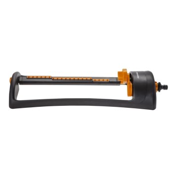 Fiskars - Aspersor de poupança de água com uma base metálica